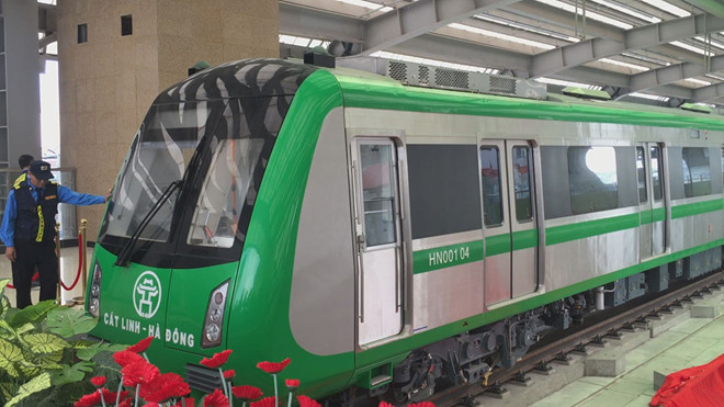 Giá vé đường sắt đô thị Cát Linh - Hà Đông là 30.000 đồng