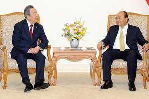 Thủ tướng Nguyễn Xuân Phúc tiếp Chủ tịch Tập đoàn Maruhan (Nhật Bản)