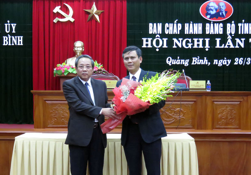 Quảng Bình có Phó Bí thư Thường trực Tỉnh ủy mới