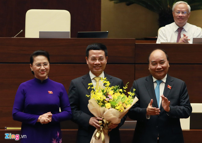 Ông Nguyễn Mạnh Hùng làm Bộ trưởng Thông tin và Truyền thông