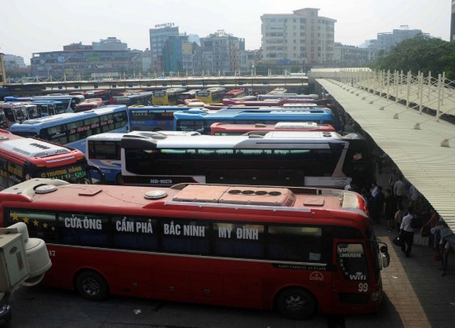 Hà Nội dự kiến thời điểm chuyển bến xe Gia Lâm, Giáp Bát, Mỹ Đình thành bãi đỗ xe