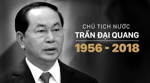 Thông báo Lễ viếng, Lễ truy điệu, Lễ an táng Chủ tịch nước Trần Đại Quang