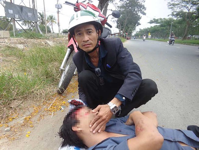 Đừng vô cảm với tai nạn giao thông